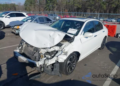 2016 Honda Accord Ex-L from USA, damaged, VIN 1HGCR2F86GA022523